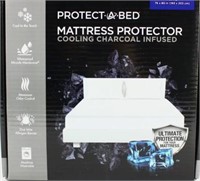 Mattress Protector Cooling Charcoal King $45