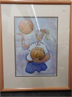 "Star Of The Ball" Framed Print
