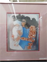 "Sandy's Baby" Framed Print