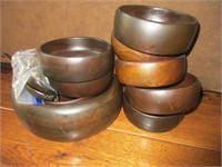 Wooden bowls