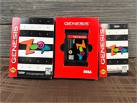 Sega Genesis Zoop Game W/ Box