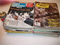 50 magazines Railroad des années 1970-1980.