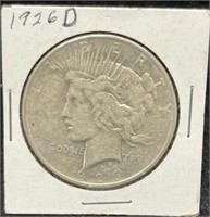1926 D PEACE DOLLAR