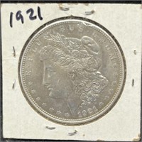 1921 MORGAN SILVER DOLLAR