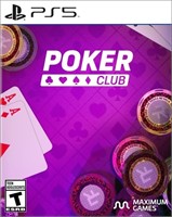 Sealed, Poker Club PS5 Game ( In showcase )