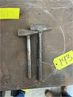 (2) METAL HAMMERS