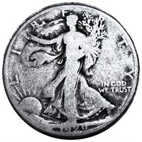 1929-S Walking Half Dollar NICELY CIRCULATED