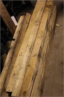 24 3x3x6' wooden posts