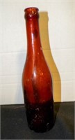 vintage American Bottle Company amber glass