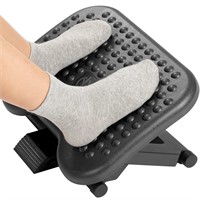 HUANUO Adjustable Under Desk Footrest, Foot Rest