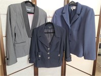 3 ladies size 14 jackets nice condition