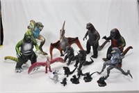 Lot of Godzilla Figures