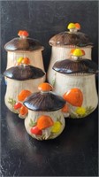 Arnels Merry Mushroom Canisters (see all photos