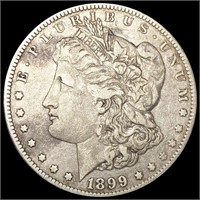 1899-O Morgan Silver Dollar NEARLY UNCIRCULATED