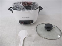 "Used" BLACK+DECKER 2-in-1 Rice Cooker and Food