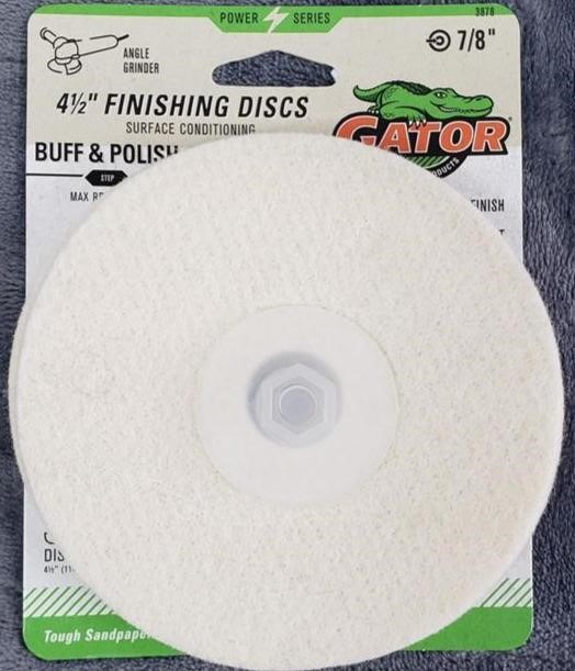 Gator 4 1/2" Finishing DiscsSurfaceConditioning3pc