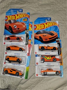 Hot Wheels Orange Lot