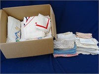 Boxful of Table Linens