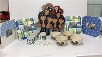 Picture Frames 4x6, Bowls, Coffee Cups, Napkin