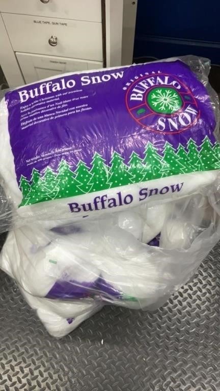 (8) 16 oz. Bags of Buffalo Snow For decorating