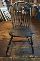 Black Windsor Back Chair