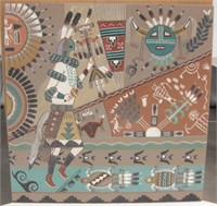 Patsy Begay Navajo Storyteller Sand Painting