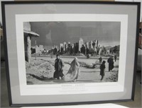 37" x 24" Framed & Matted Photo Print - Exodos
