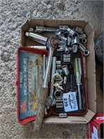 Assorted Sockets, wrenches