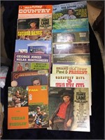 Variety of Country LP’s.