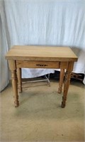 Vintage Entryway/Occasional Table, Oak