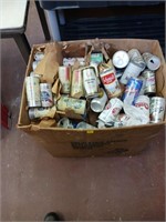 LG BOX OF BEER CAN COLLECTION