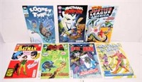 7 Assorted DC Batman and Other Comic Books
