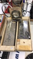 2 heated BMC west coat mirrors and work light