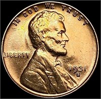 1931-S Wheat Cent UNCIRCULATED