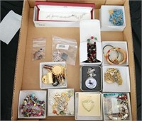 Lot of Jewelry including Sterling Bracelet