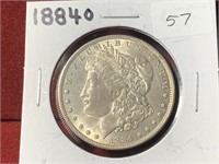 1884-O UNITED STATES SILVER MORGAN DOLLAR