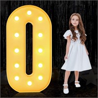 4FT Large Marquee Light Up Letters Numbers Giant M