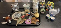 Animal Lot Owls, Birds & More