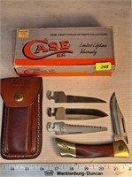 Case XX Rosewood Changer 4 Blade Lockback Set