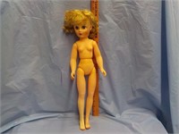 Vintage plastic doll