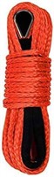 SEALED-Red Synthetic Winch Rope 8300LBS