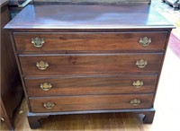 FRENCH & HEALD CO. SOLID MAHOGANY CHEST OF