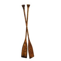 Two Wooden Oars