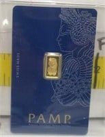 1 Gram Pamp Gold Coin Sealed In Original