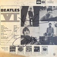 Beatles Autographed Album Cover (ALL 4!!)