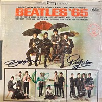 Beatles Autographed Album Cover (Paul , George , R
