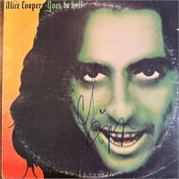 Alice Cooper Autographed Album Cover