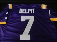 Grant Delpit Signed Jersey JSA COA