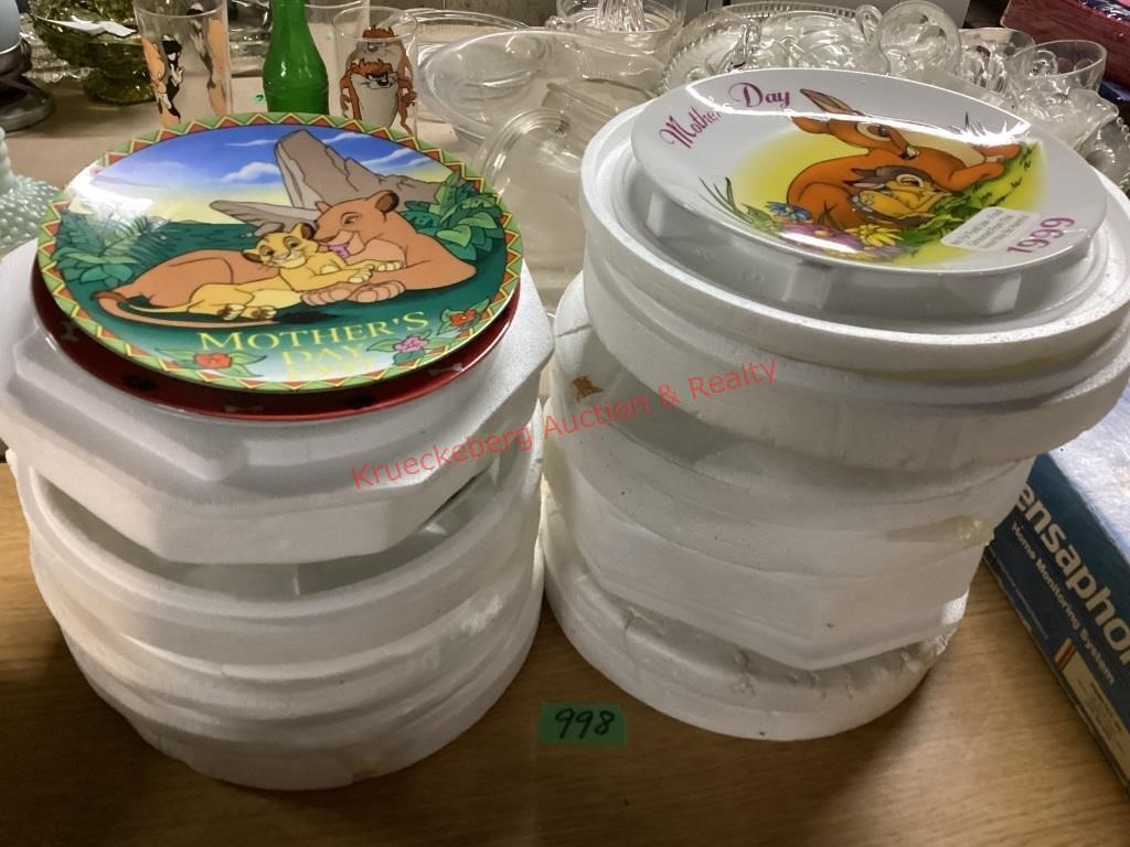 Assorted Disney Collector Plates