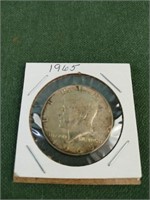 1965 John F. Kennedy half dollar